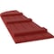 Ekena Millwork Americraft 4-Board (3 Batten) Wood Joined Board-n-Batten Shutters w/ Arch Top, ARW401BQ414X77BRH, PR ARW401BQ414X77BRH - alternate 2